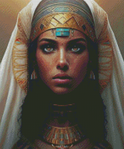 Egyptian Pharaonic Woman Diamond Painting