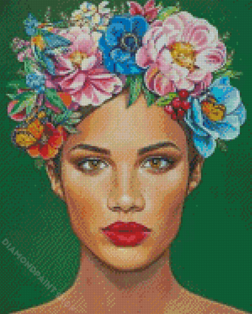 Flower Head Diamond Painting