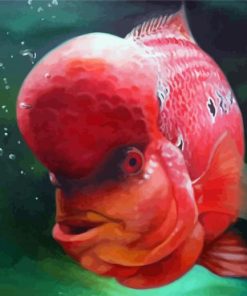 Flowerhorn Fish Art Diamond Painting