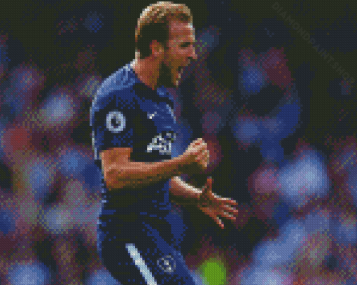 Footballer Harry Kane Diamond Painting