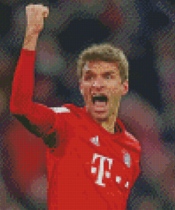 Footballer Thomas Muller Diamond Painting