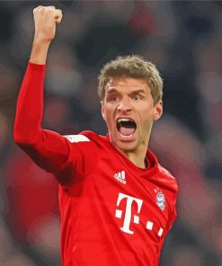 Footballer Thomas Muller Diamond Painting