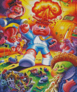 Garbage Pail Kids Serie Diamond Painting