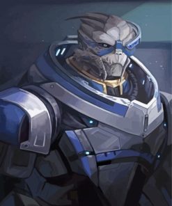 Garrus Diamond Painting