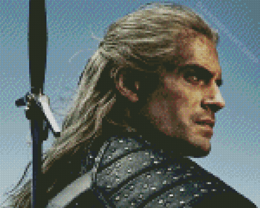 Geralt Of Rivia Diamond Painting