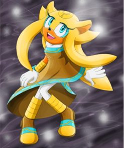 Gold The Tenrec Diamond Painting