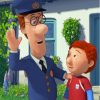 Julian And Postman Pat Diamond Painting