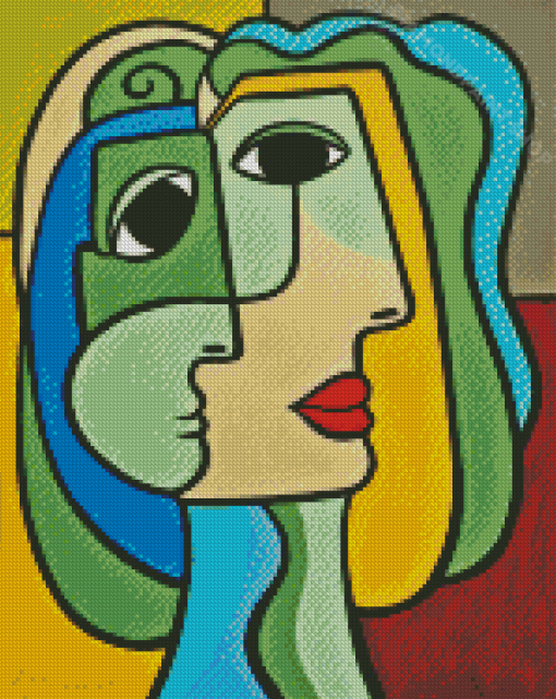 Laurent Folco Cubism Art Diamond Painting