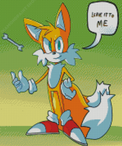 Miles Tails Prower Diamond Painting