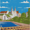 Minsk Poster Diamond Painting