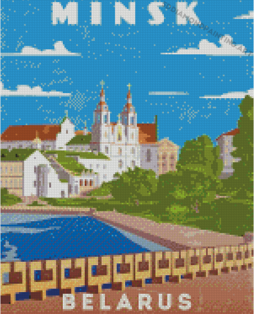 Minsk Poster Diamond Painting