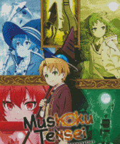 Mushoku Tensei Anime Poster Diamond Painting