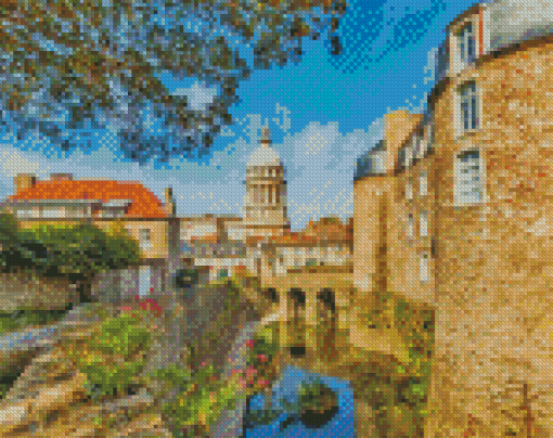 Notre Dame Boulogne Sur Mer View Diamond Painting