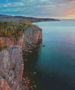 Palisade Head North Shore Minnesota Diamond Painting