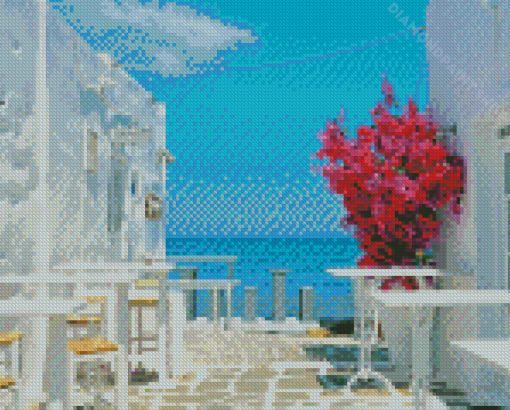 Paros Island Diamond Painting