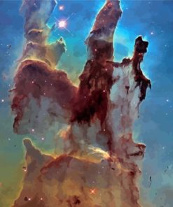 Pillars Of Creation Diamond Painting