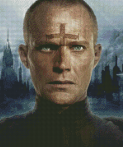 Priest Paul Bettany Actor Diamond Painting