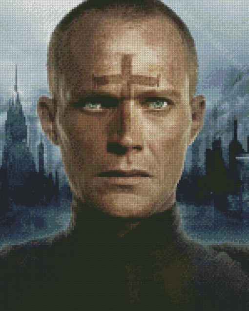 Priest Paul Bettany Actor Diamond Painting