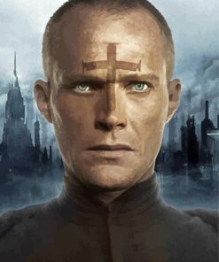 Priest Paul Bettany Actor Diamond Painting