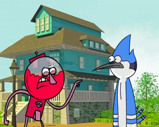 Regular Show Cartoon Diamond Painting