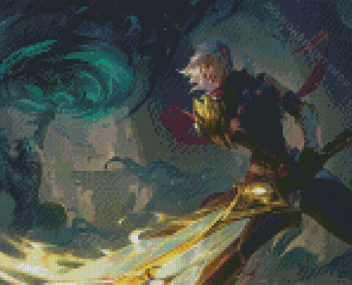 Riven Online Game Character Diamond Painting