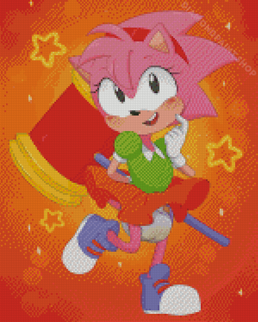 Rosy The Rascal Diamond Painting