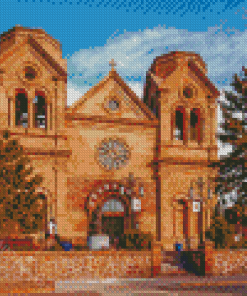 Santa Fe New Mexico Cathedral USA Diamond Painting