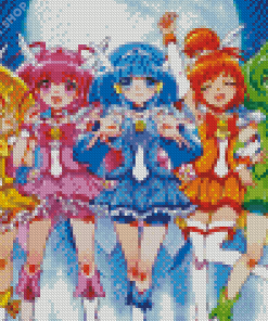 Smile Precure Art Diamond Painting