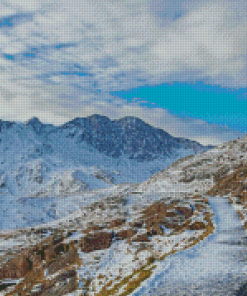 Snowdonia Winter Diamond Painting