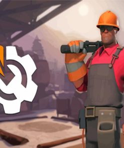 Team Fortress Video Game Diamond Painting