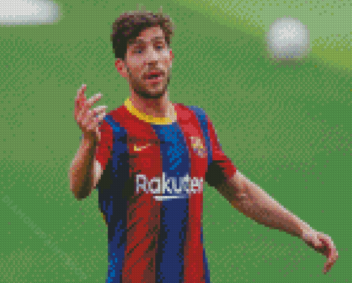 The Football Player Sergi Roberto Diamond Painting