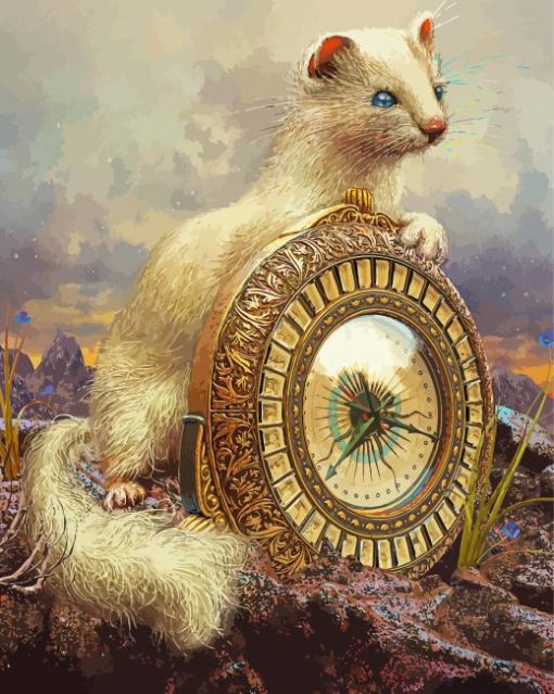 The Golden Compass Diamond Painting