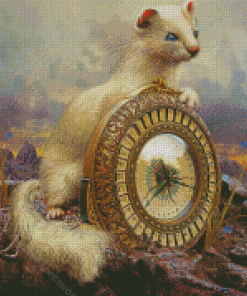 The Golden Compass Diamond Painting