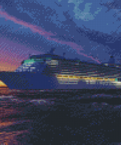 The Royal Caribbean Cruise Ship Diamond Painting