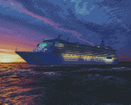 The Royal Caribbean Cruise Ship Diamond Painting