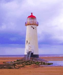 The Talacre Lighthouse Wales Diamond Painting