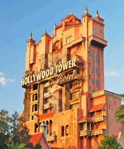 The Twilight Zone Tower Of Terror Diamond Painting