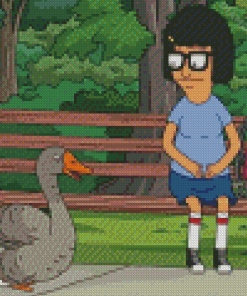 Tina Belcher Art Diamond Painting