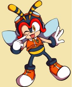 Aesthetic Charmy Bee Diamond Painting