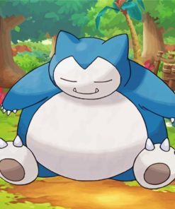 Aesthetic Snorlax Diamond Painting