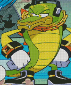 Aesthetic Vector The Crocodile Diamond Painting