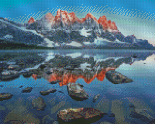 Alberta Tonquin Valley Landscape Diamond Painting