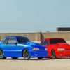 Blue And Red Mustang Fox Body Diamond Painting