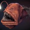 Brown Anglerfish Diamond Painting