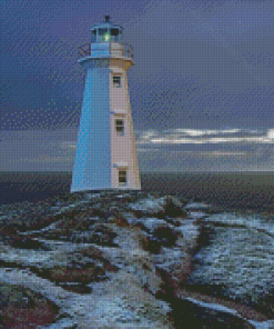 Cape Spear In Winter Diamond Painting