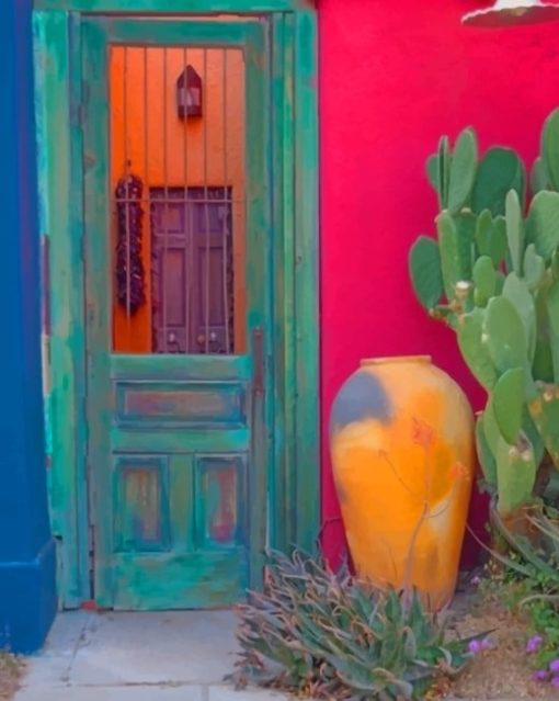 Colorful Hacienda Diamond Painting