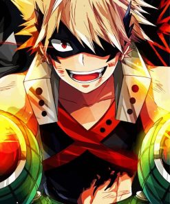 Cool Bakugo My Hero Diamond Painting