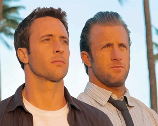 Cool Hawaii Five 0 Diamond Painting