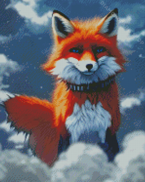 Cool Red Fox Art Diamond Painting