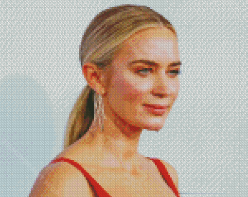 Cool Emily Blunt Diamond Painting